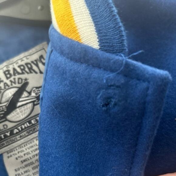 Steve & Barry's Men's Vintage Naval Academy Varsity Jacket Size Large - Picture 5 of 7